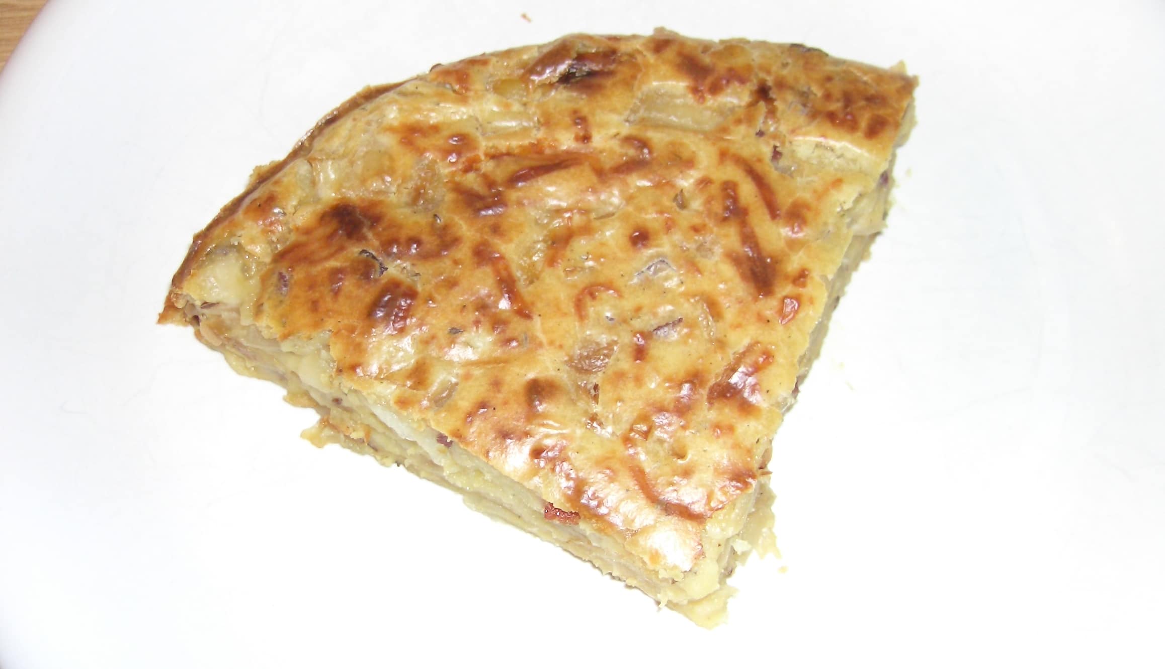Zwiebelkuchen ohne Hefe