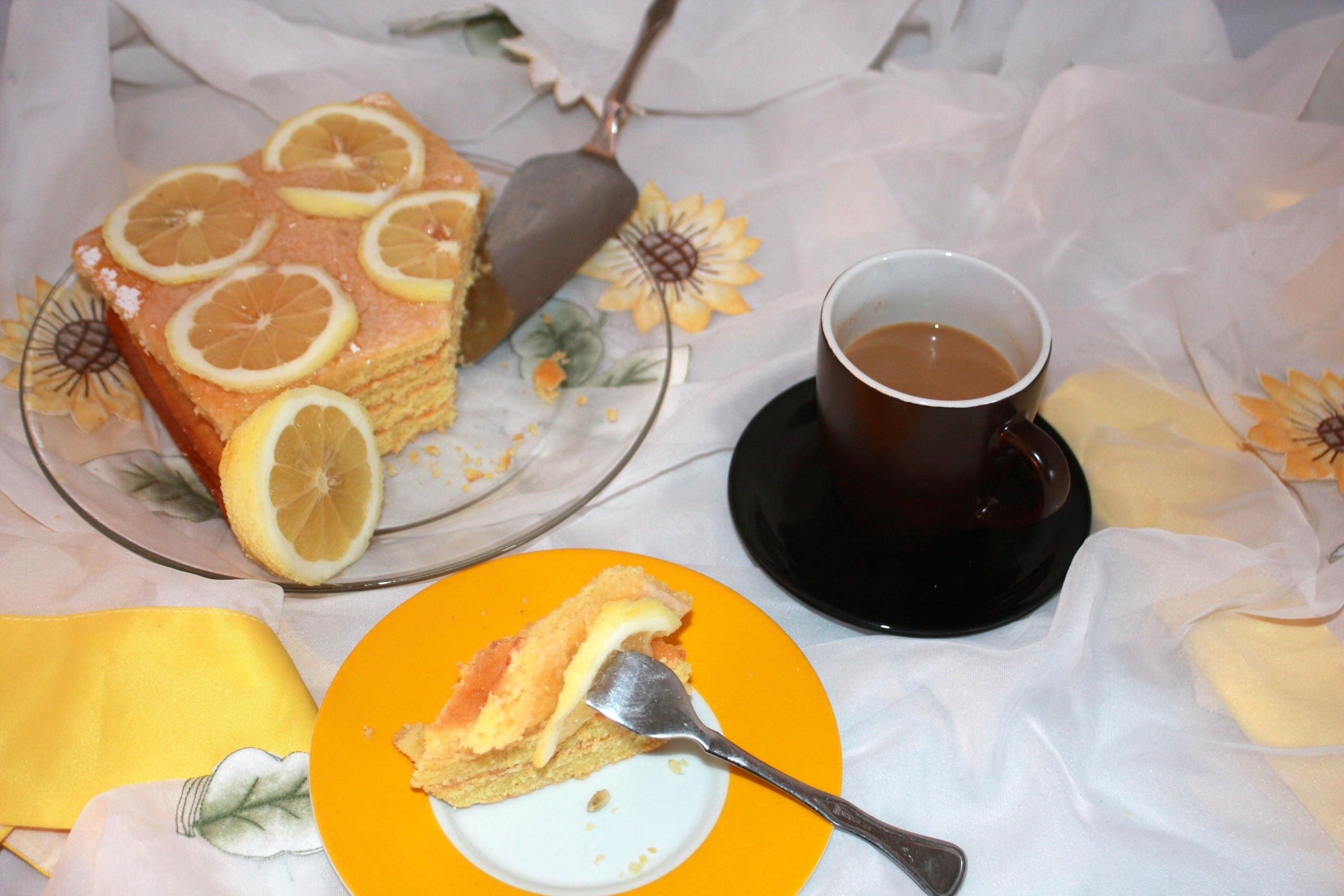 Zitronenkuchen vom Blech