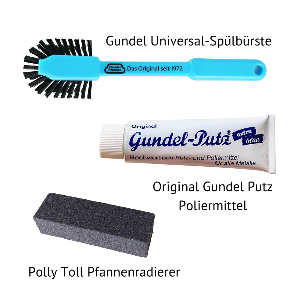 Gundel Putz Poliermittel-Set 3-teilig