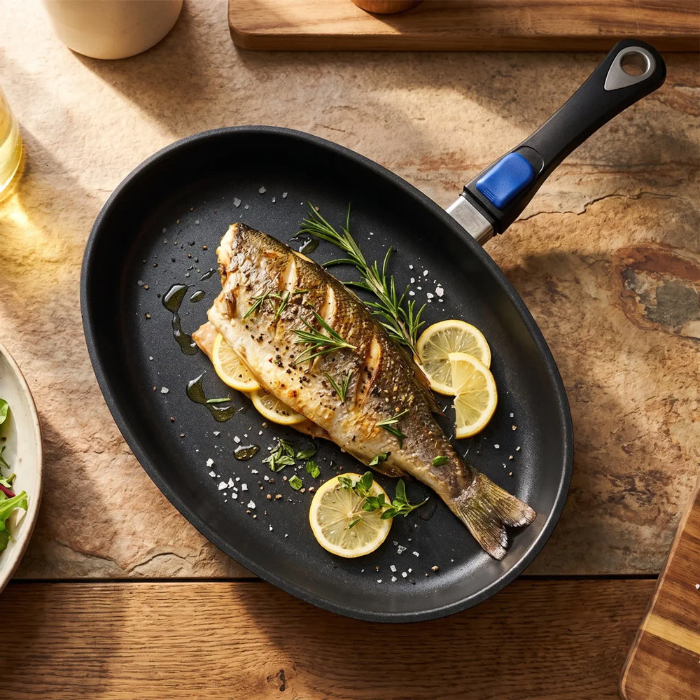 Guss-Fischpfanne groß