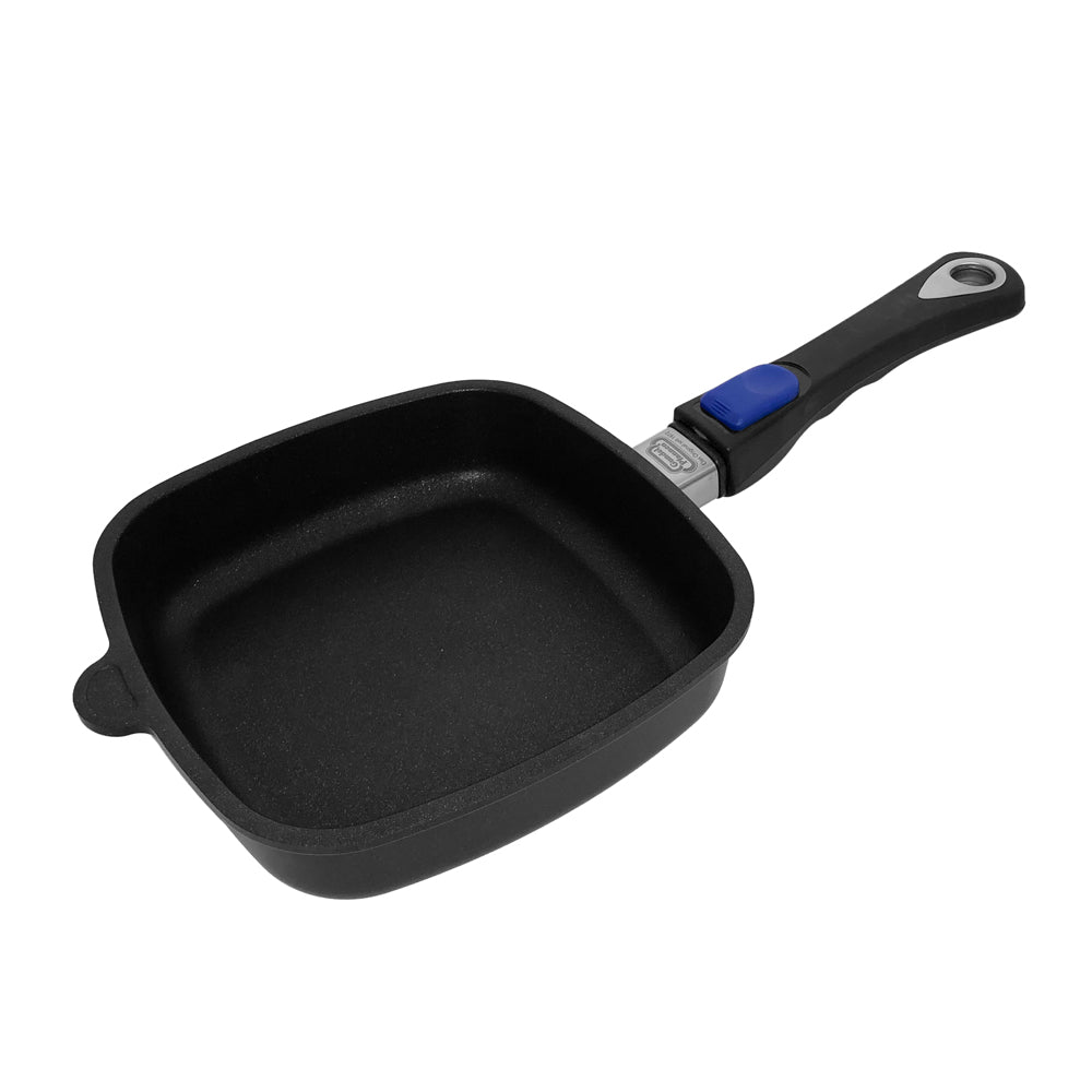 Guss-Viereckpfanne flach 20 x 20 cm