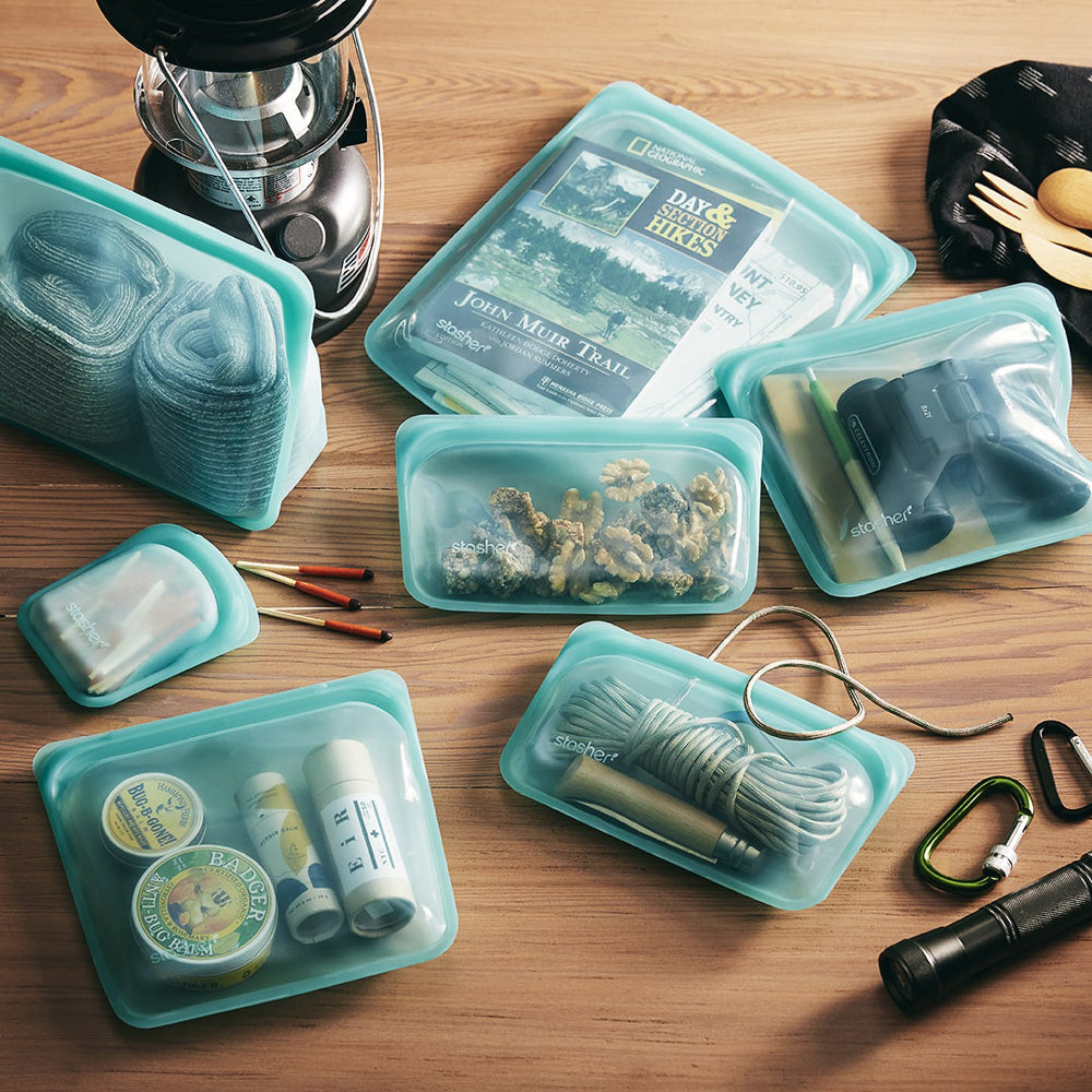Stasher Bag 2er-Set Sandwich - Snack