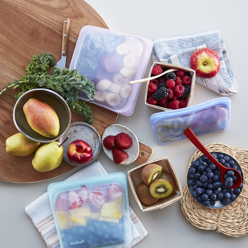 Stasher Bag 2er-Set Sandwich - Snack