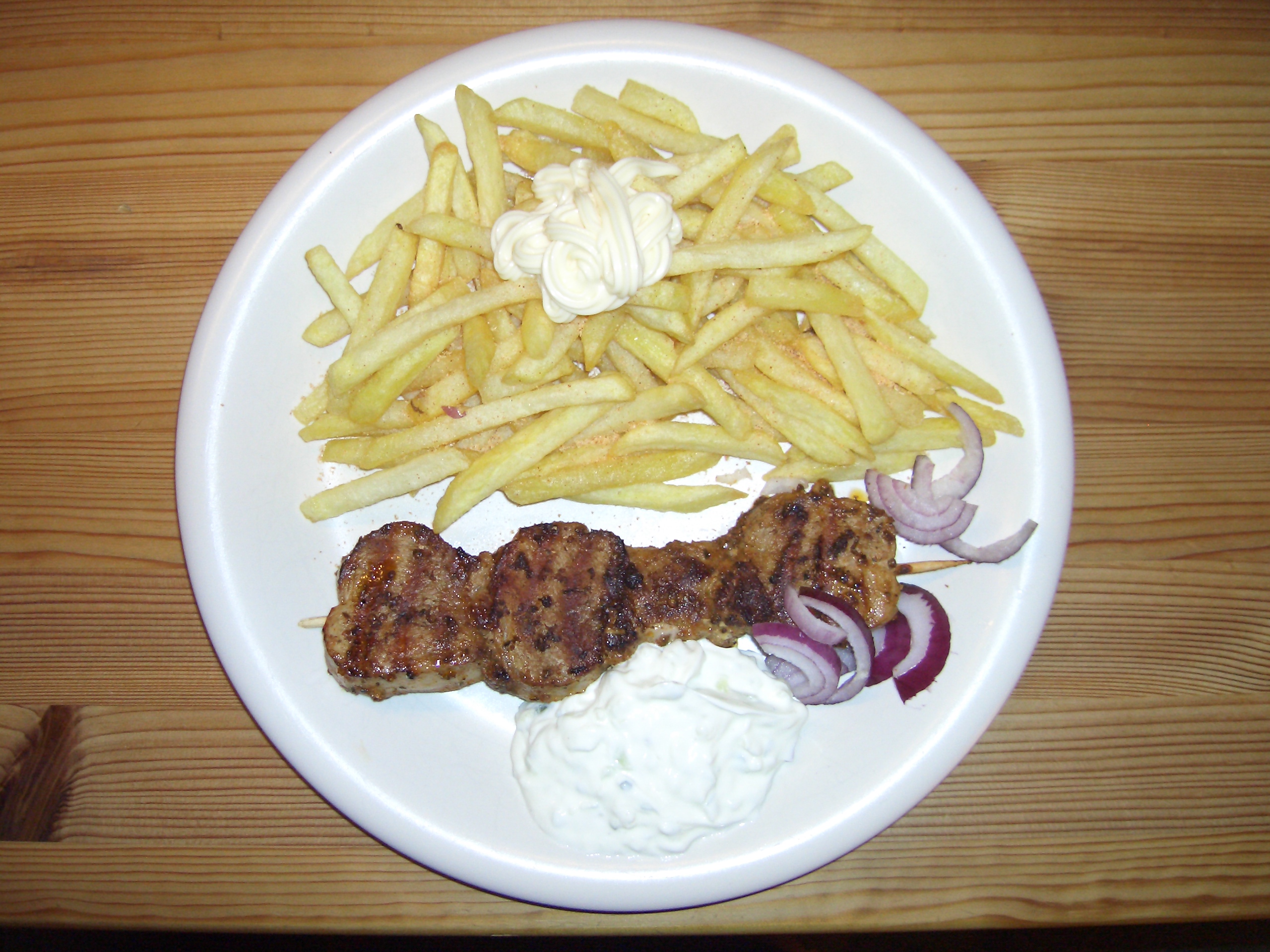 Gundel Pfannen - Souflaki mit Zaziki