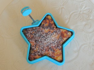 Apfelkrapfen im Stern