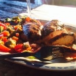 Hähnchenbrust karibisch mit Gemüse