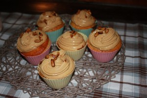 Erdnussbutter Cupcake