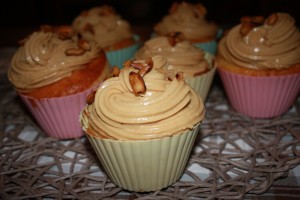 Erdnussbutter Cupcake