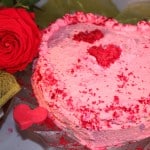 Himbeer Mascarpone Torte in Herzform