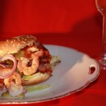 Garnelen-Burger