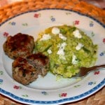 Risotto, Frikadellen mit vielen Kräutern