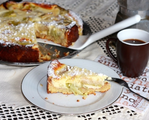 Rhabarber Quarkkuchen