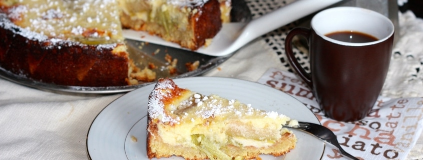 Rhabarber Quarkkuchen