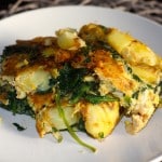 Spinat-Tortilla nach spanischer Art