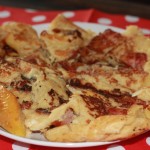 Apfel-Speck-Pfannkuchen