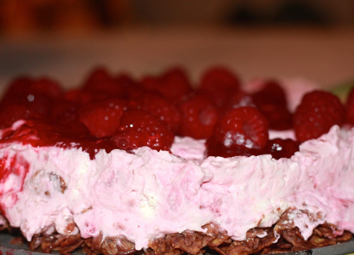 Kuchen ohne Backen - Himbeere Mascarpone
