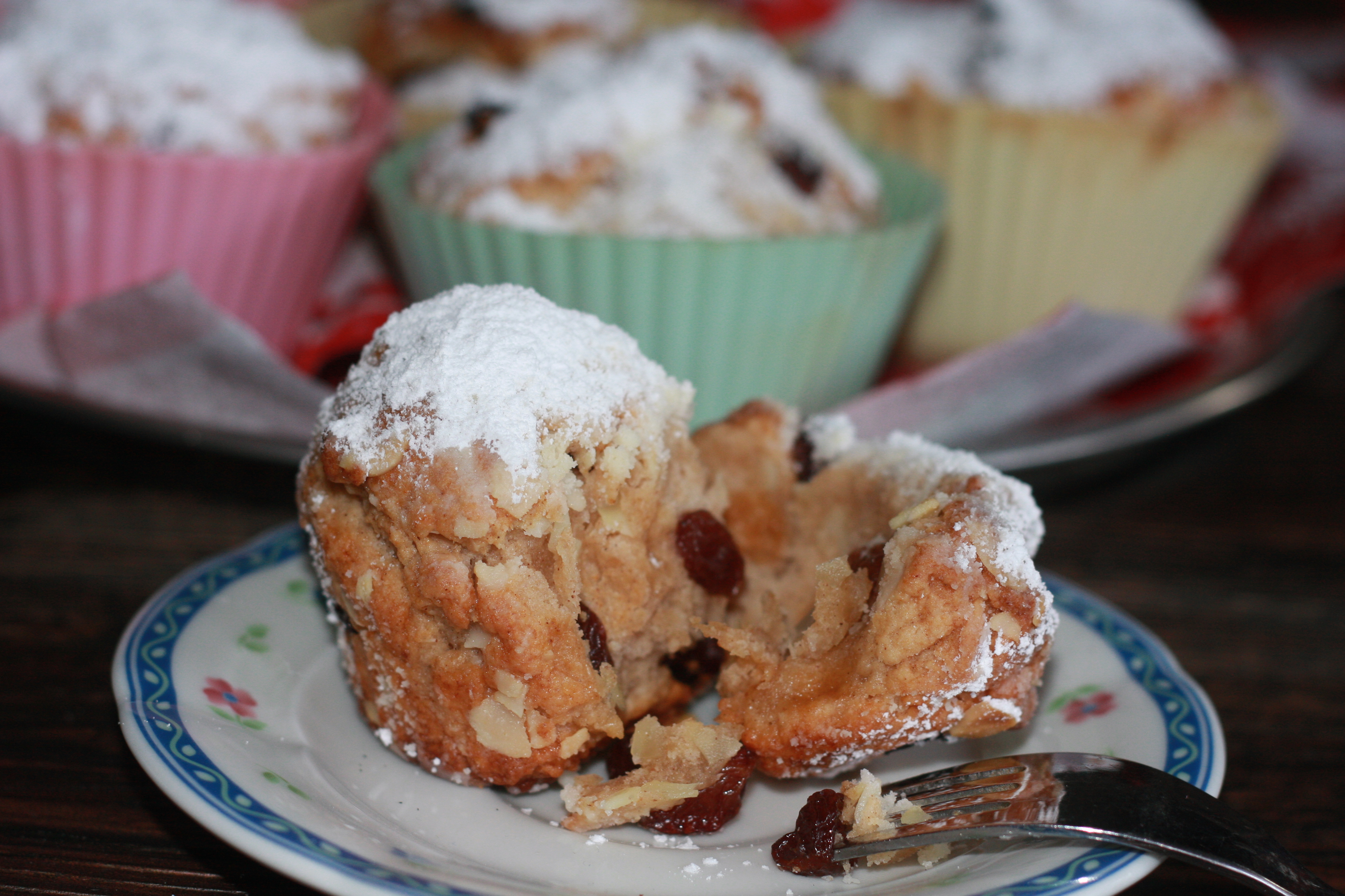 Quarkstollen Cupcake