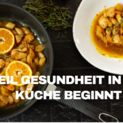 Spargel-Orangenpfanne mit Hähnchen & Thymian