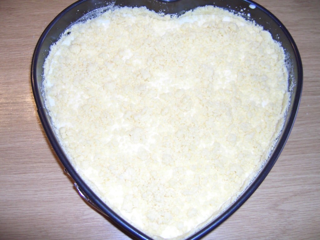 Krümmel-Käsekuchen