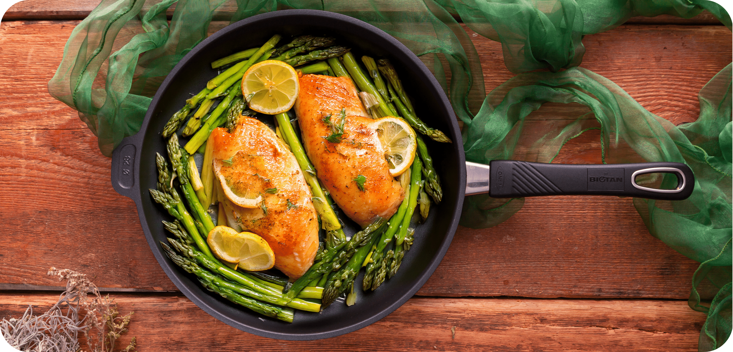 Frühlingshähnchen mit grünem Spargel und Zitrone – ein leichtes Genussrezept für den Frühling