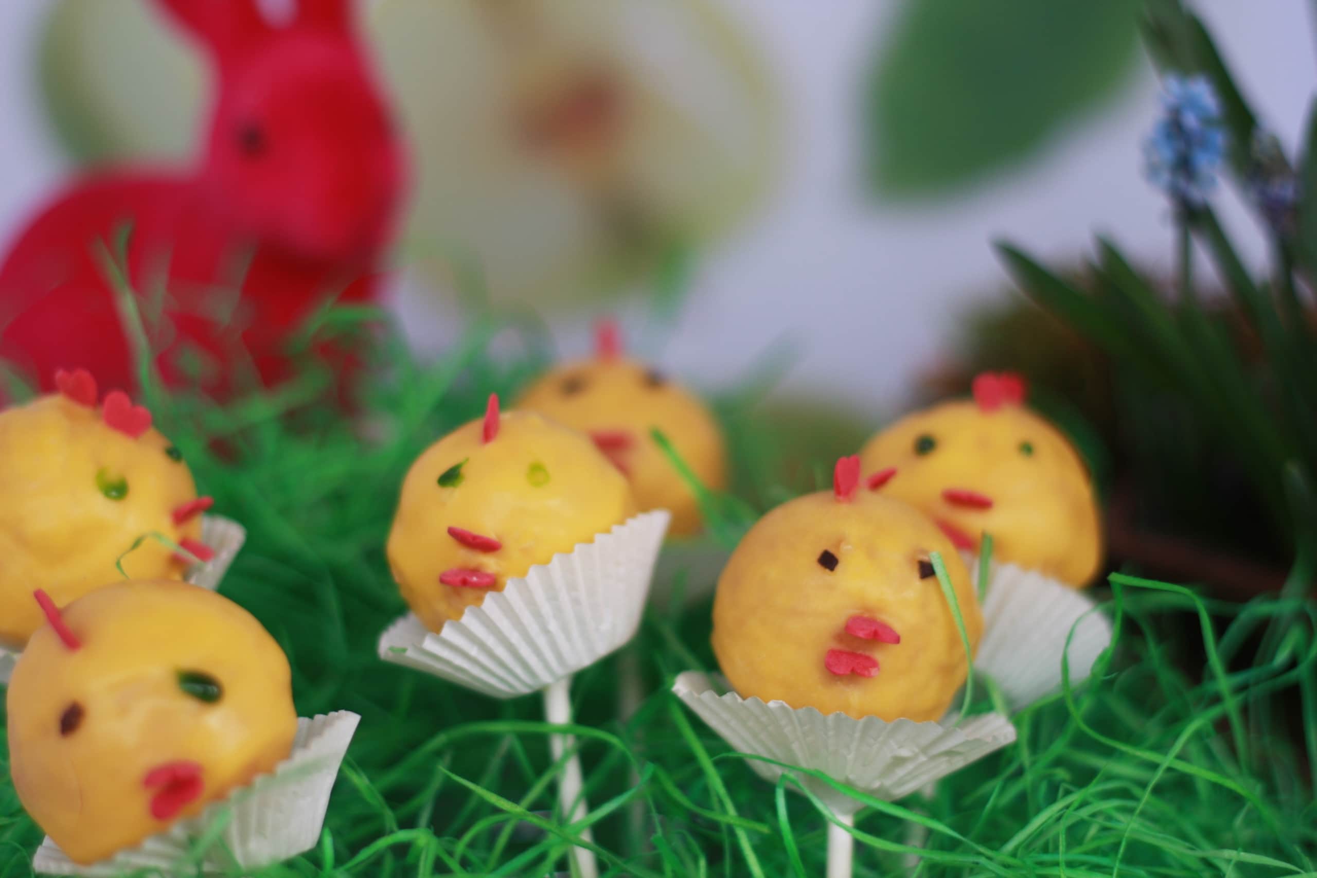 Cake Pops - Küken für Ostern