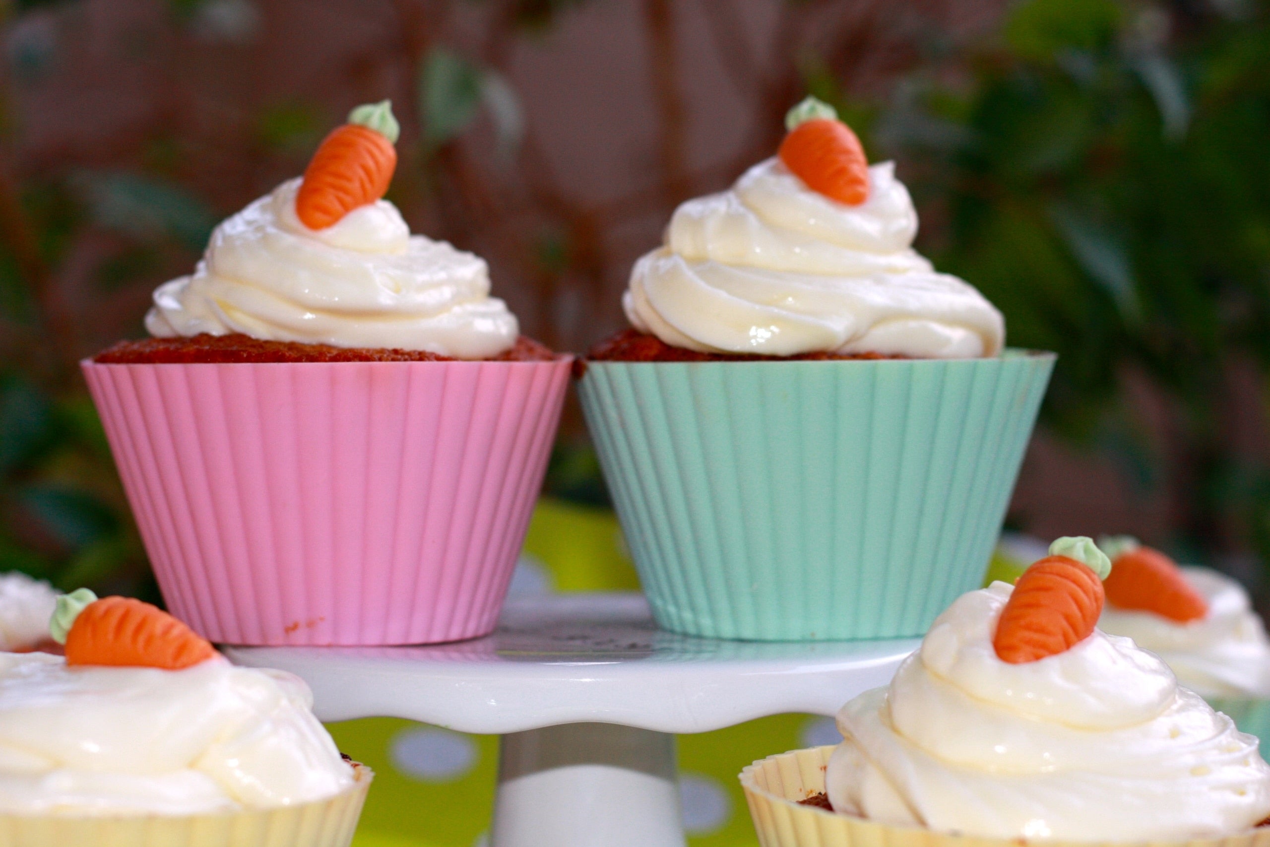 Rübli Cupcakes - Backen zu Ostern