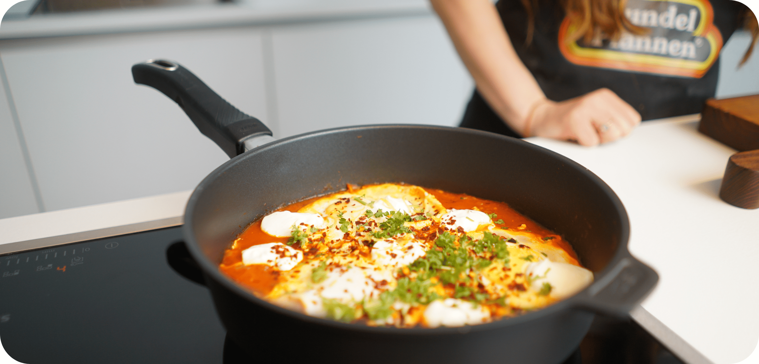Shakshuka für Zwei: Das perfekte Gericht aus der Gundel Pfanne