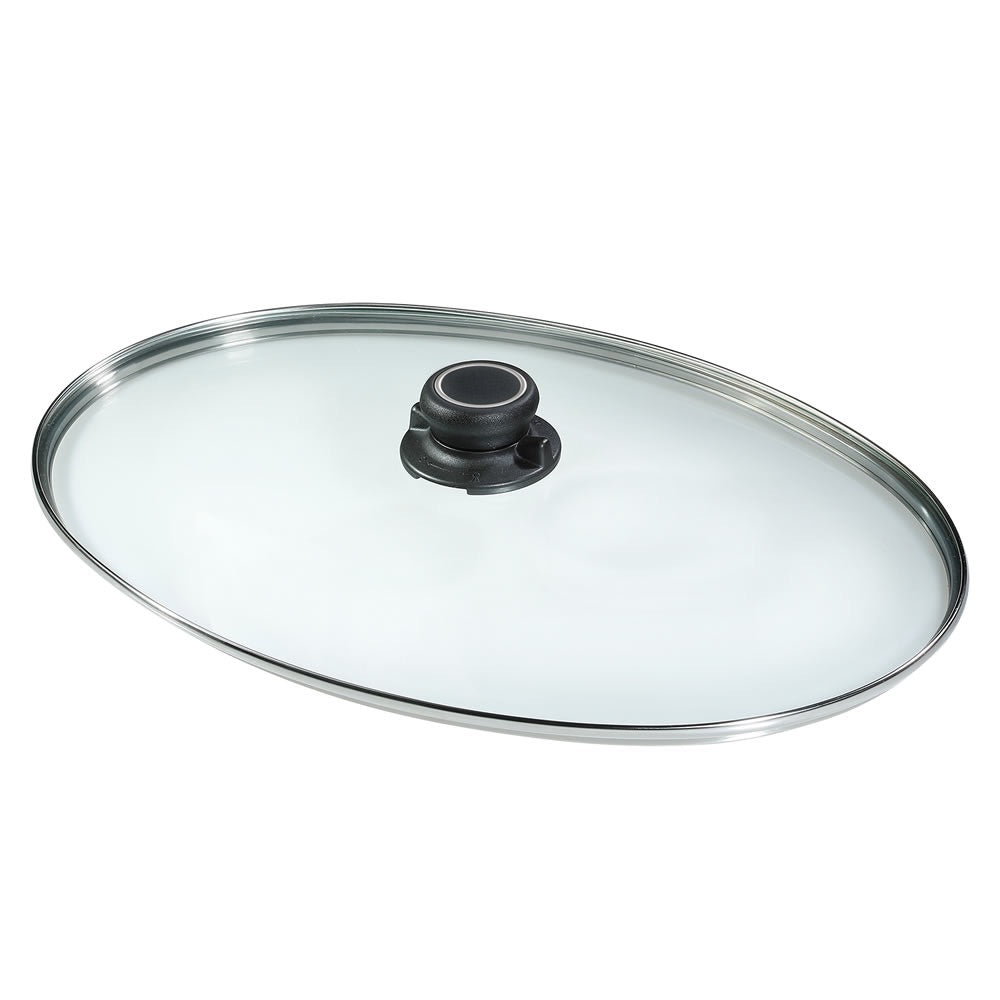 Glasdeckel für Fischpfanne groß