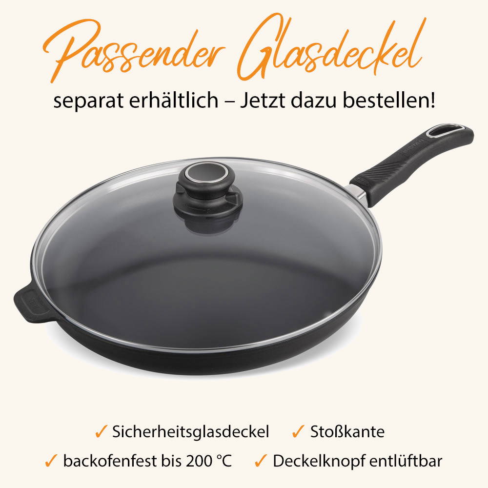 Guss-Bratpfanne flach Ø 32 cm
