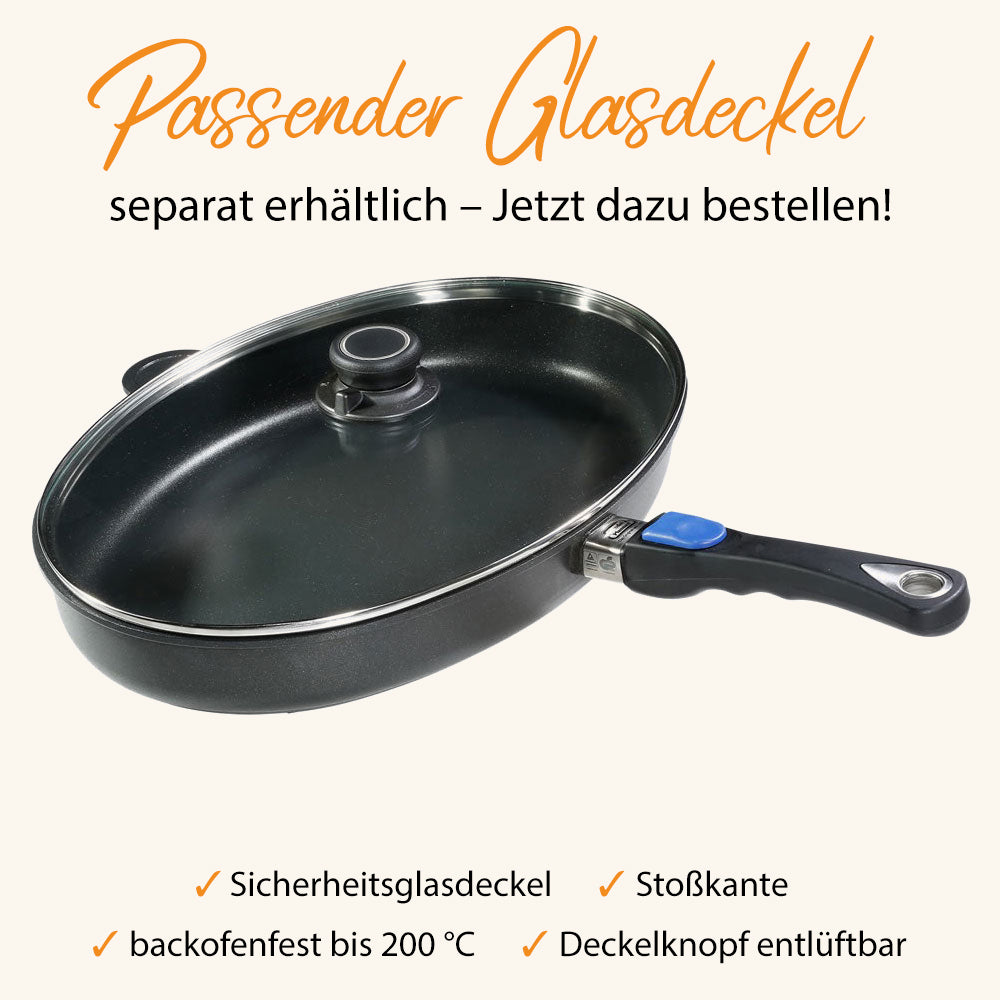 Guss-Fischpfanne klein