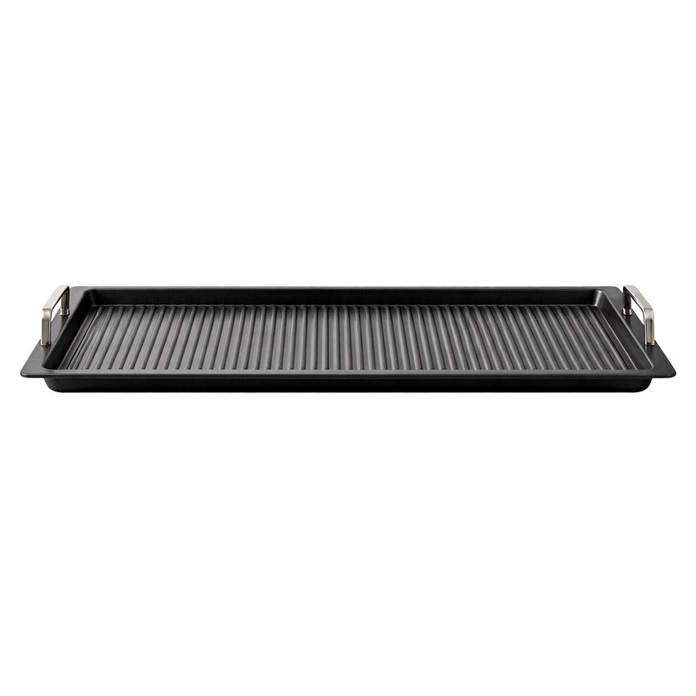 Guss-Grillplatte mit Seitengriffen 53 x 33 cm - Grillboden