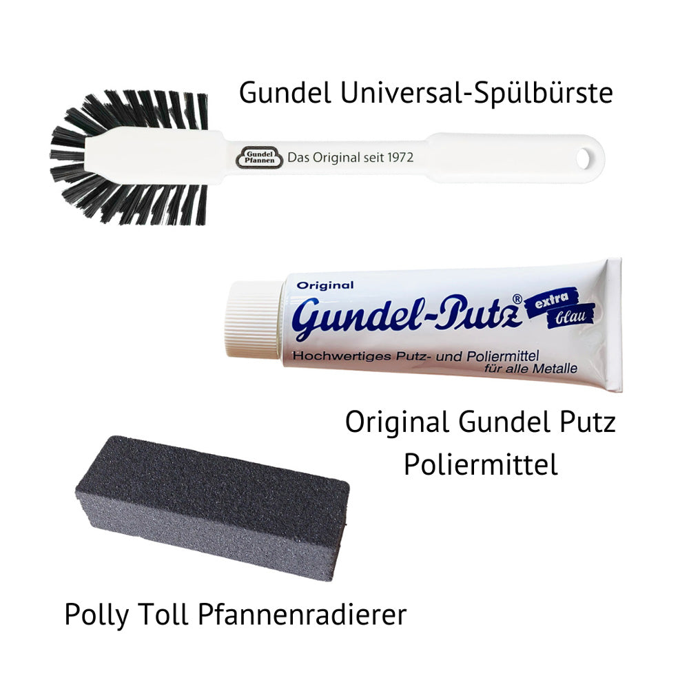 Gundel Putz Poliermittel-Set 3-teilig