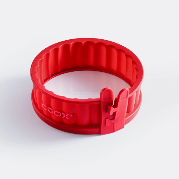 Quicheform mit Porzellan-Servierplatte 12 cm